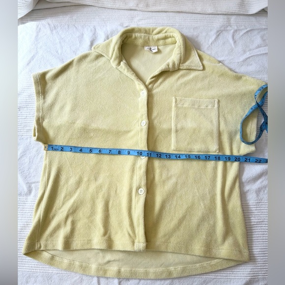 Stone Fox Basil Button Terry Shirt - Picture 6 of 13